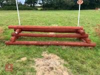 90CM HIGH XC 'TIGER TRAP' FENCE