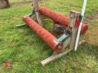 90CM HIGH XC 'ADJUSTABLE LOG POLE' FENCE - 4