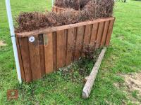 90CM HIGH XC 'V' BRUSH TOP FENCE - 6