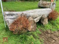 90CM HIGH CROSS COUNTRY 'LOG' FENCE - 2