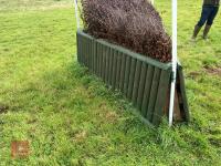 90CM HIGH XC 'CORNER BRUSH TOP' FENCE - 5