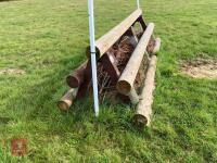 90CM HIGH XC 'TIGER TRAP' FENCE - 2