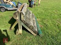 100CM HIGH XC 'SLOPING SKINNY' FENCE - 5