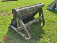 100CM HIGH XC 'SLOPING SKINNY' FENCE - 13