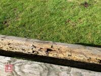 100CM HIGH XC 'SLOPING SKINNY' FENCE - 17