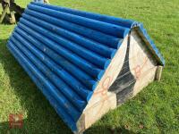 100CM HIGH XC 'LOG TRIANGLE' FENCE - 6