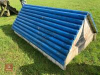 100CM HIGH XC 'LOG TRIANGLE' FENCE - 9
