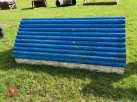 100CM HIGH XC 'LOG TRIANGLE' FENCE - 10