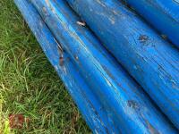 100CM HIGH XC 'LOG TRIANGLE' FENCE - 11