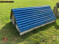 100CM HIGH XC 'LOG TRIANGLE' FENCE - 13