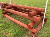 100CM HIGH XC 'TIGER TRAP' FENCE - 7