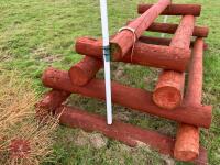 100CM HIGH XC 'TIGER TRAP' FENCE - 11