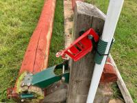 100CM HIGH XC ADJUSTABLE LOG POLE FENCE - 4