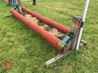 100CM HIGH XC ADJUSTABLE LOG POLE FENCE - 5