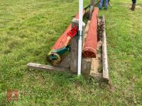 100CM HIGH XC ADJUSTABLE LOG POLE FENCE - 6