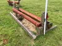 100CM HIGH XC ADJUSTABLE LOG POLE FENCE - 12