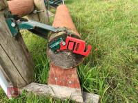 100CM HIGH XC ADJUSTABLE LOG POLE FENCE - 8