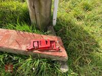 100CM HIGH XC ADJUSTABLE LOG POLE FENCE - 12