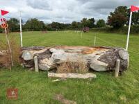 100CM HIGH XC 'LOG' FENCE