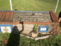 100CM HIGH CROSS COUNTRY 'HOUSE' FENCE - 2