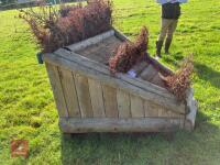 110CM HIGH XC TRIPLE BRUSH ARROW FENCE - 8