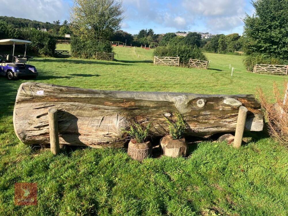 100CM HIGH CROSS COUNTRY 'LOG' FENCE