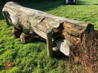 100CM HIGH CROSS COUNTRY 'LOG' FENCE - 7