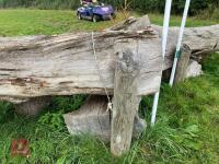 100CM HIGH CROSS COUNTRY 'LOG' FENCE - 8