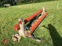 110CM HIGH XC ADJUSTABLE LOG POLE FENCE - 16