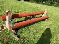 110CM HIGH XC ADJUSTABLE LOG POLE FENCE - 17