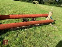 110CM HIGH XC ADJUSTABLE LOG POLE FENCE - 19