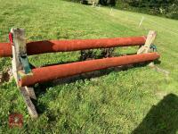 110CM HIGH XC ADJUSTABLE LOG POLE FENCE - 27