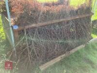 110CM HIGH XC 'TWIN BRUSH TABLE' FENCE - 2