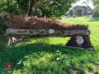 110CM HIGH XC 'BRUSH TOP LOG' FENCE - 15