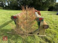 110CM HIGH XC ADJUSTABLE LOG POLE FENCE - 5