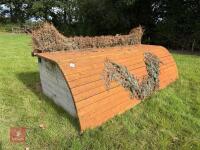 110CM HIGH XC PALISADE BRUSH FENCE - 2