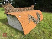 110CM HIGH XC PALISADE BRUSH FENCE - 3