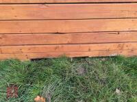 110CM HIGH XC PALISADE BRUSH FENCE - 10