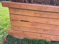 110CM HIGH XC PALISADE BRUSH FENCE - 11