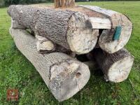 110CM HIGH XC 'CORNER LOG' FENCE - 11
