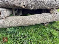 110CM HIGH XC 'CORNER LOG' FENCE - 13