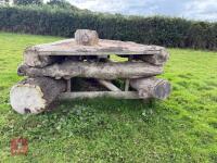 110CM HIGH XC 'CORNER LOG' FENCE - 18