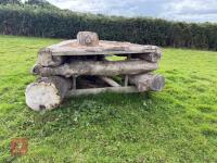 110CM HIGH XC 'CORNER LOG' FENCE - 19