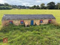 110CM HIGH XC 'HOUSE' FENCE