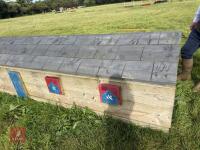 110CM HIGH XC 'HOUSE' FENCE - 5