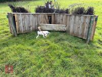 110CM HIGH XC 'V' BUSH TOP FENCE - 20