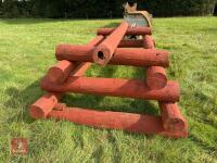 110CM HIGH XC 'TIGER TRAP' FENCE - 5