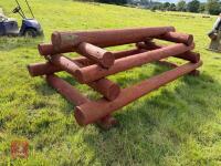 110CM HIGH XC 'TIGER TRAP' FENCE - 15