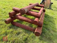 110CM HIGH XC 'TIGER TRAP' FENCE - 16