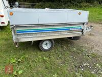 CONWAY 7&rsquo; X 4&rsquo; DROPSIDE GALV TRAILER - 4